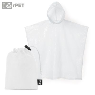 Poncho impermeable reciclado